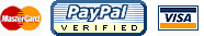 Pay me securely with any major credit card through PayPal!